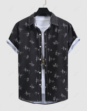 Men Regular Fit Printed Casual Shirt